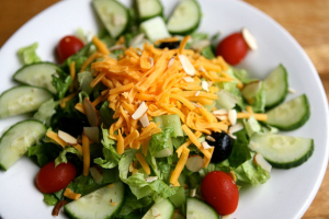 cheesy salad