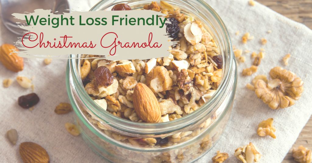 weight loss friendly christmas granola